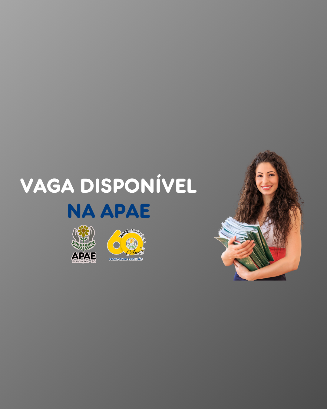 Vaga Disponível na APAE 